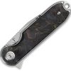 QSP Nebula Linerlock Folding Knife 14C28N Brass Copper