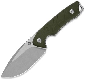 QSP Tiny TOT Fixed Blade Knife 3.5" 10Cr15CoMoV ODG Kydex
