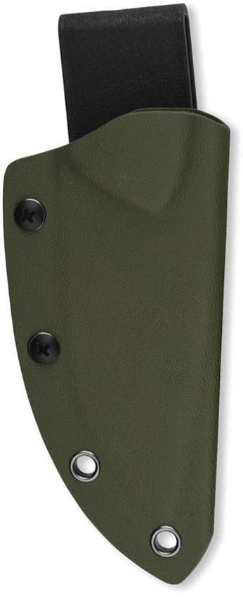 QSP Tiny TOT Fixed Blade Knife 3.5" 10Cr15CoMoV OD Green