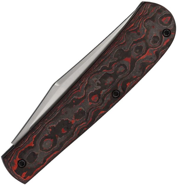 Queen Mountain Man Trapper CF Folding Knife CPM MagnaCut Carbon Fiber