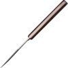 Queen Mountain Man Trapper Magnacut Folding Knife Brown Micarta