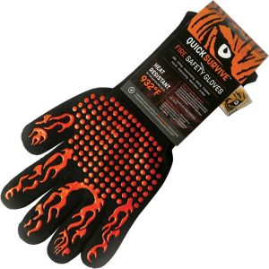 QuickSurvive Fire Safety Glove Heat Resistant Protection
