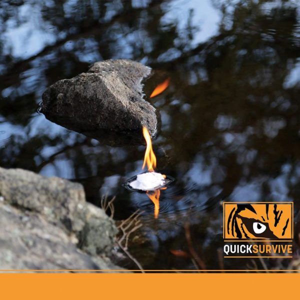 QuickSurvive Fire Starter 12 Pack Waterproof Pouches