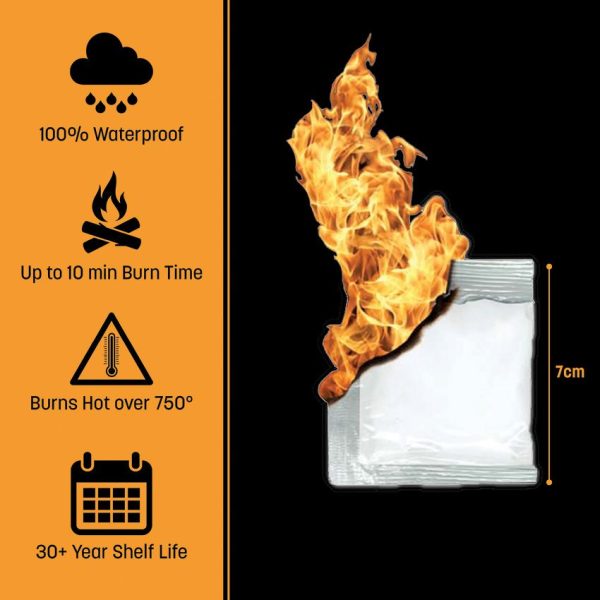 QSVQS50_add_02.jpg QuickSurvive Fire Starter 50 Pack Waterproof Pouches