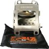 QuickSurvive Portable Mini Folding Stove Lightweight Steel