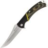 Remington Hunter D2 Trailing Point Folding Knife Black Green G10