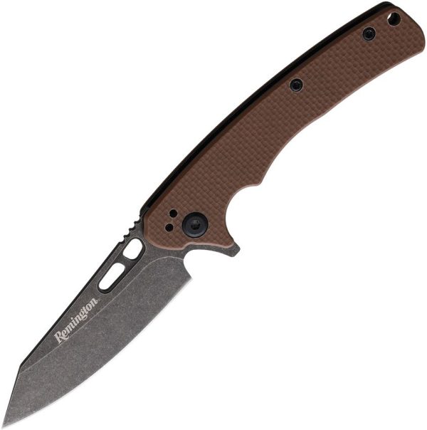 Remington EDC Linerlock - Brown G10 Handle