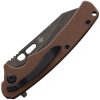 Remington EDC Linerlock - Brown G10 Handle