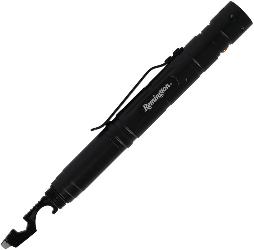 Remington Sportsman Survival Pen 6.38" Black w/ Tools and Flashlight