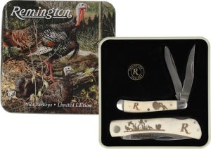 Remington Turkey Tin Collector Gift Set - Bone