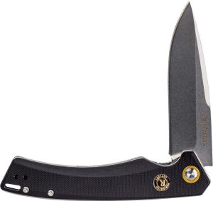 R15734.jpg Remington EDC Linerlock Drop Point Folding Knife Black G10