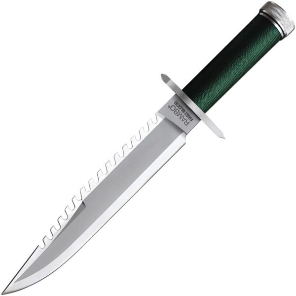Rambo First Blood Fixed Blade Knife 9" Stainless Survival