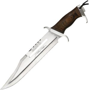 Rambo III Stallone Signature 13" Fixed Blade Bowie Knife
