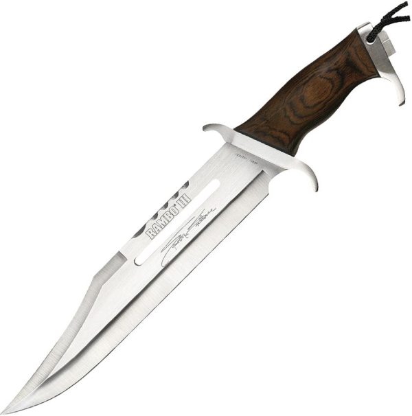 Rambo III Stallone Signature 13" Fixed Blade Bowie Knife