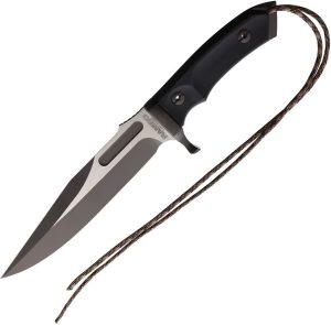 Rambo Last Blood Bowie 8" Fixed Blade Knife Black Handle
