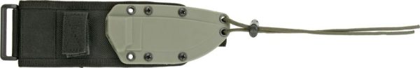 ESEE Model 3MIL Fixed Blade Knife 1095HC Steel Green Micarta