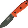 ESEE Model 3 Fixed Blade Knife 3.75" 1095HC OD Green
