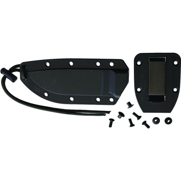 ESEE Model 4 Part Serrated Fixed Blade 1095HC OD Green