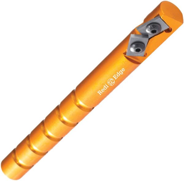 Redi Edge Original Knife Sharpener - Orange Aluminum