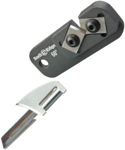 Redi Edge Dog Tag Sharpener P38 60 - Black Aluminum