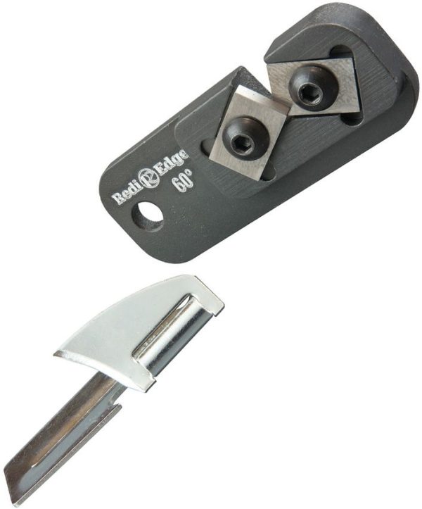 Redi Edge Dog Tag Sharpener P38 60 - Black Aluminum