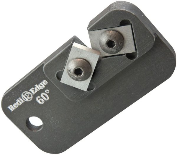 Redi Edge Dog Tag Sharpener Large 60 - Black Aluminum
