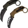 Reate EXO-K Button Lock Green Hawkbill N690