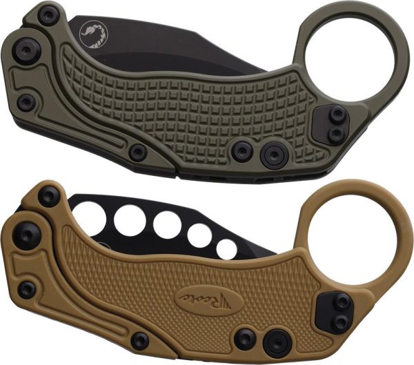 Reate EXO-K Button Lock Green Hawkbill N690