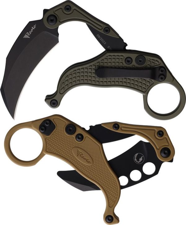 Reate EXO-K Button Lock Green Hawkbill N690