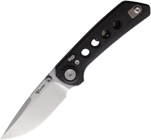 Reate PL-XT Pivot Lock Micarta Stonewash