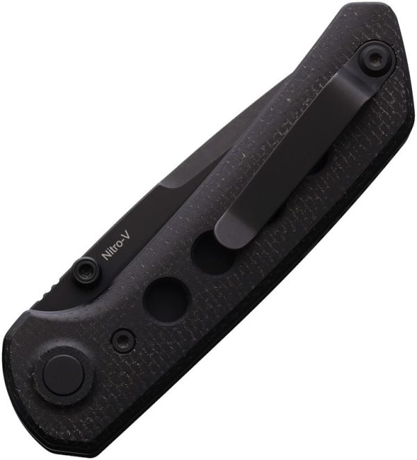 Reate PL-XT Pivot Lock Micarta Black PVD