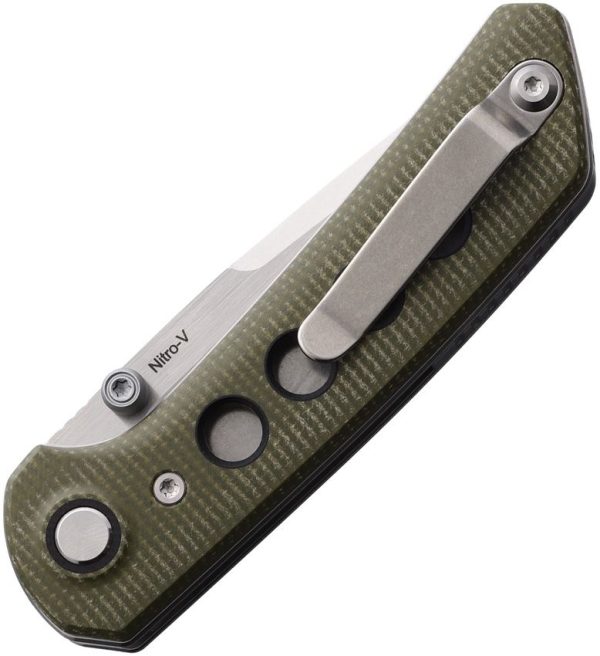 Reate PL-XT Pivot Lock Green Stonewash Nitro V