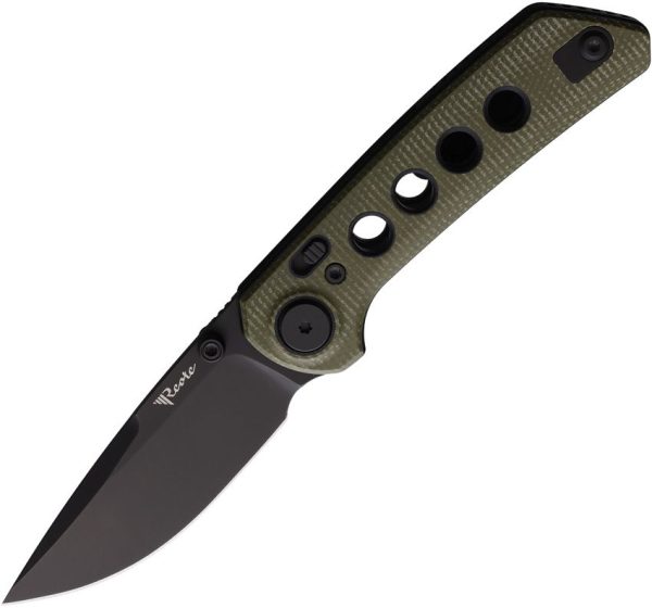 Reate PL-XT Pivot Lock Green Black PVD