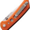 Reate Knives PL-XT Pivot Lock Orange G10 Stonewash