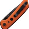 Reate Knives PL-XT Pivot Lock Orange PVD Blade
