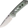 Reate Knives PL-XT Pivot Lock Jade G10 Stonewash