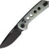 Reate Knives PL-XT Pivot Lock Jade PVD Blade