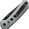 Reate Knives PL-XT Pivot Lock Jade PVD Blade