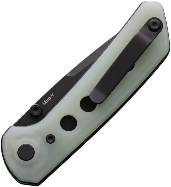 Reate Knives PL-XT Pivot Lock Jade PVD Blade