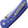 Reate Knives PL-XT Pivot Lock Blue G10 Stonewash