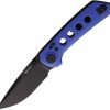 Reate Knives PL-XT Pivot Lock Blue PVD Blade