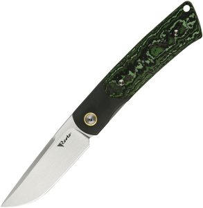 Reate Tribute Linerlock Folding Knife M390 Carbon Fiber