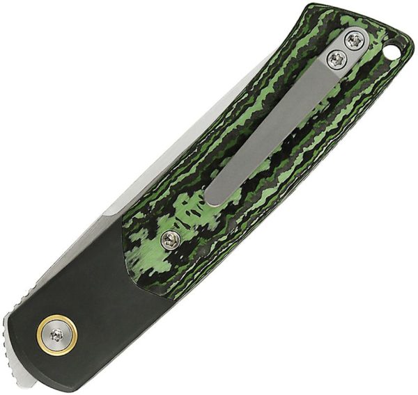 Reate Tribute Linerlock Folding Knife M390 Carbon Fiber