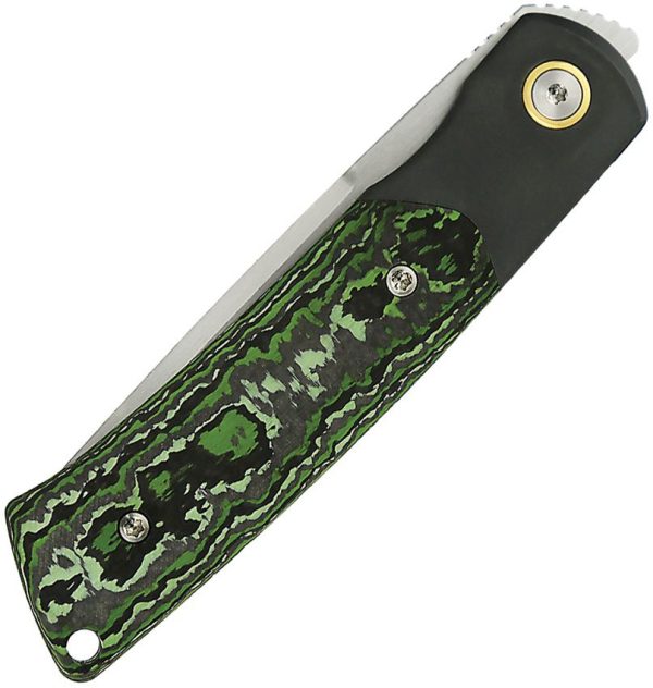 Reate Tribute Linerlock Folding Knife M390 Carbon Fiber