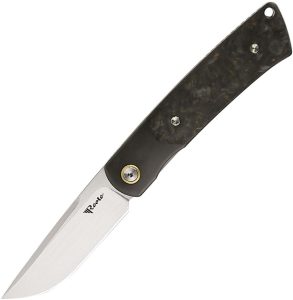 Reate Tribute Linerlock Dark Matter M390 Folding Knife