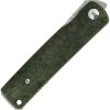 Reate Bushido Folding Knife M390 Dark Matter Green Carbon Fiber