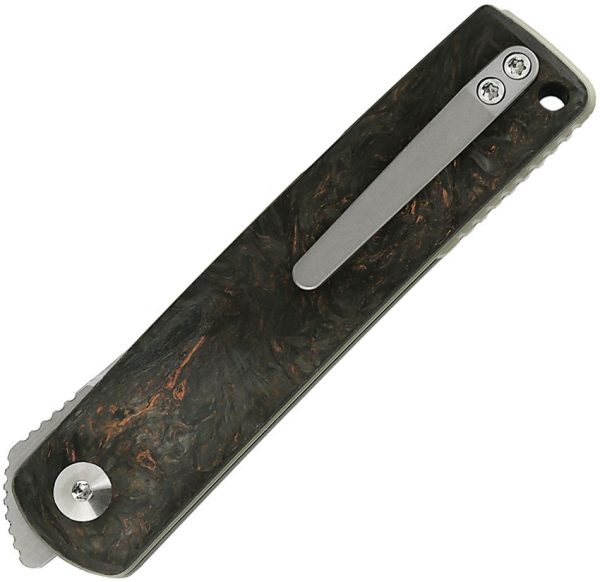 Reate Bushido Linerlock - Dark Matter Copper CF