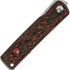 Reate Bushido Linerlock M390 Lava Flow Carbon Fiber Folding Knife