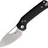 Reate PL-XE Black Micarta Nitro V Folding Knife Pivot Lock