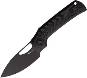 Reate PL-XE Folding Knife 3.38" Nitro V Black Micarta Pivot Lock